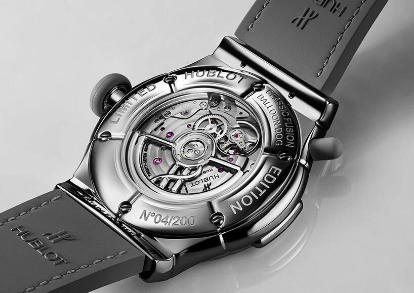 jeff koons inflates hublot&rsquo;s classic fusion into a balloon dog watch - 4