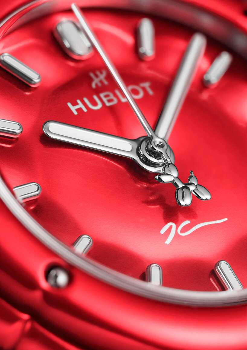 jeff koons inflates hublot&rsquo;s classic fusion into a balloon dog watch - 8