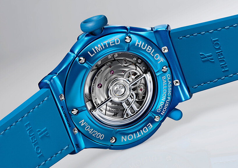 jeff koons inflates hublot&rsquo;s classic fusion into a balloon dog watch - 5
