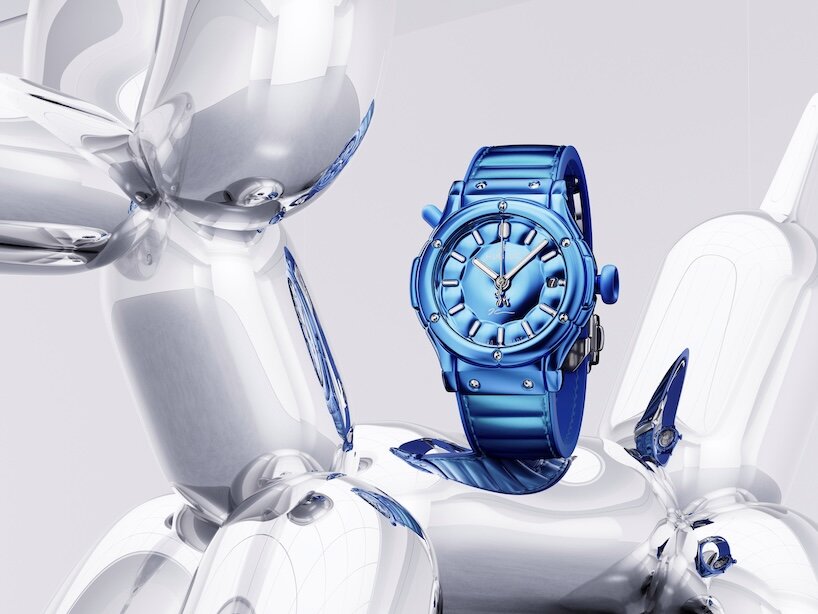 jeff koons inflates hublot’s classic fusion model into balloon dog watch - 1