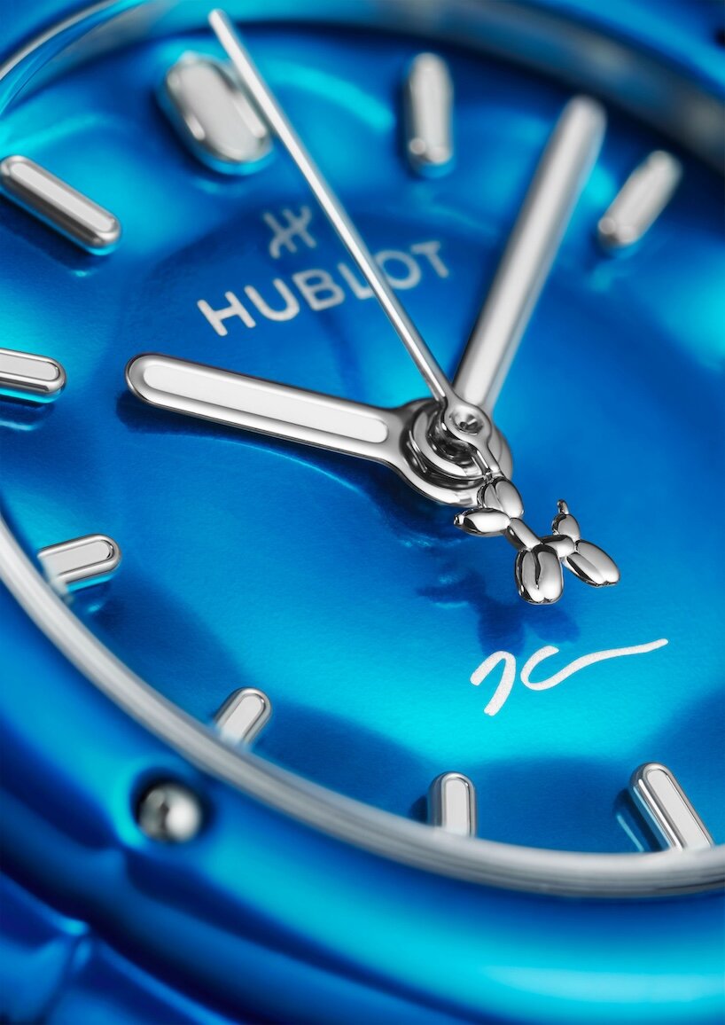 jeff koons inflates hublot’s classic fusion model into balloon dog watch - 3
