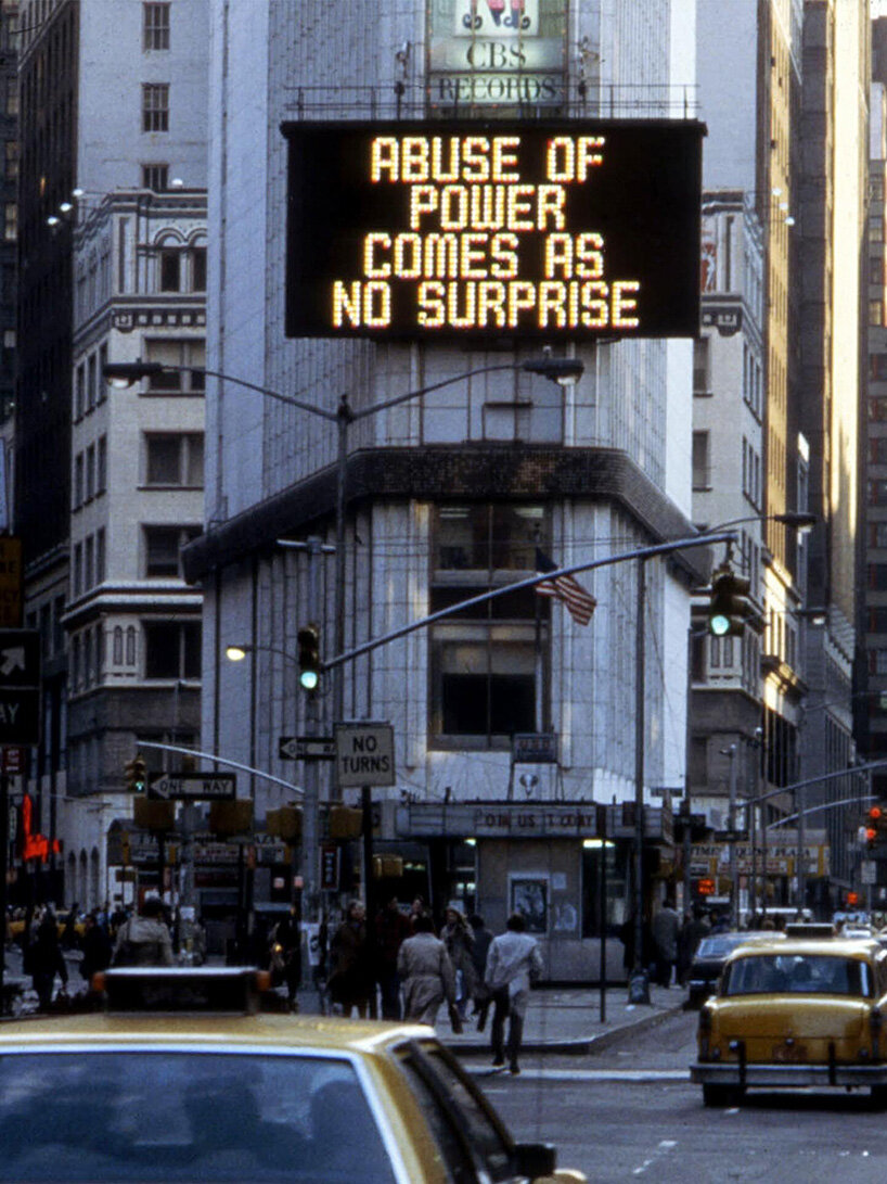 jenny holzer's truisms and the power of the public screen - 2