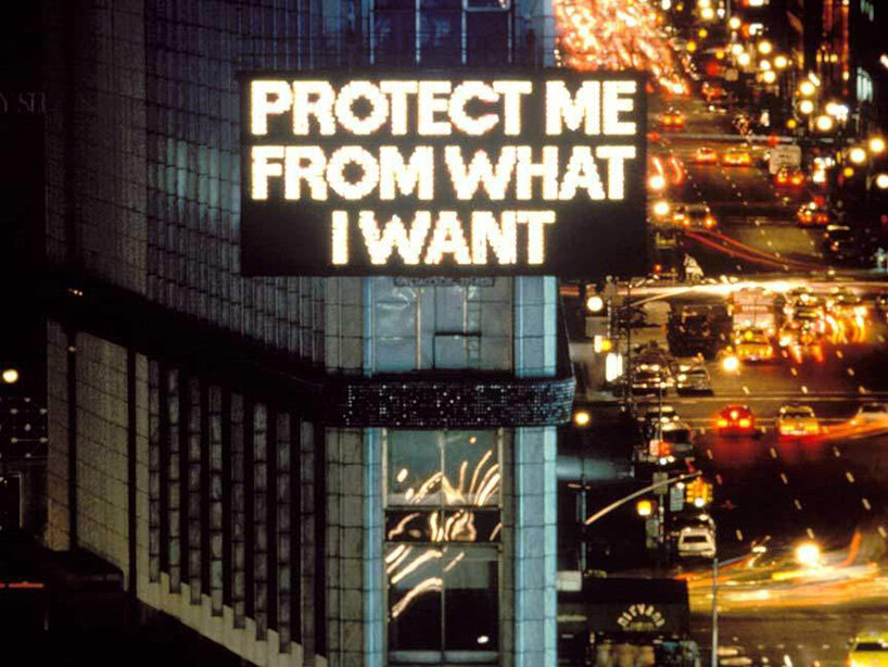 jenny holzer's truisms and the power of the public screen - 1
