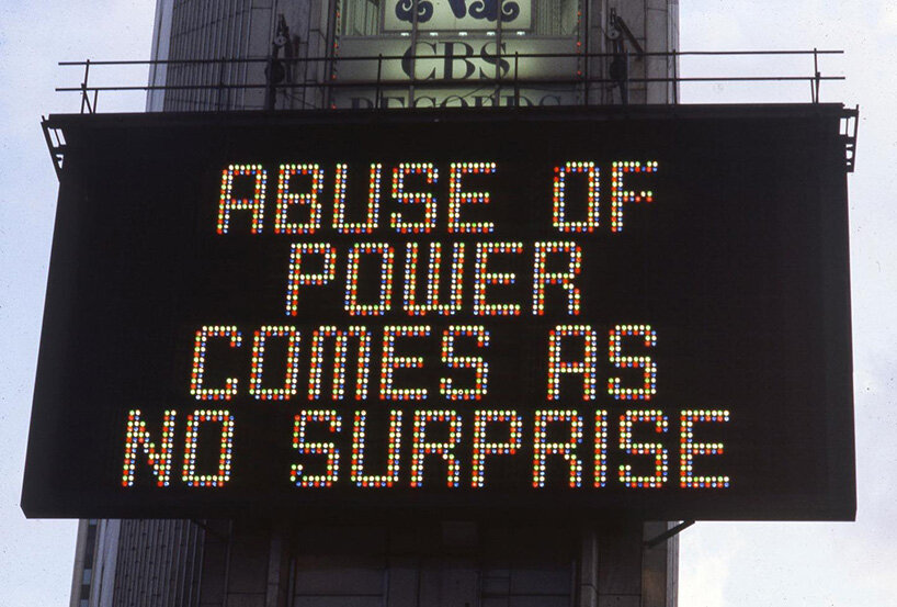 jenny holzer's truisms and the power of the public screen - 3