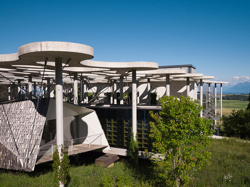 architect-designed cabins offer temporary homes for writers at jan michalski foundation - 17