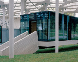 architect-designed cabins offer temporary homes for writers at jan michalski foundation