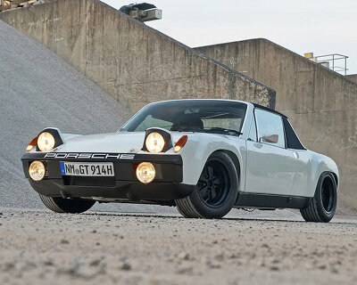 why did one of the world's best-known car designers choose this weird little porsche 914/6?