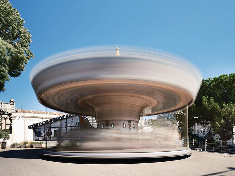 luca battaglia looks at carousels through the changing perception of movement - 15