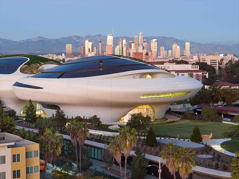 MAD’s lucas museum floats above los angeles garden ahead of september opening - 1