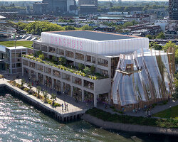 MAD transforms 1923 art deco warehouse into rotterdam's house for dance