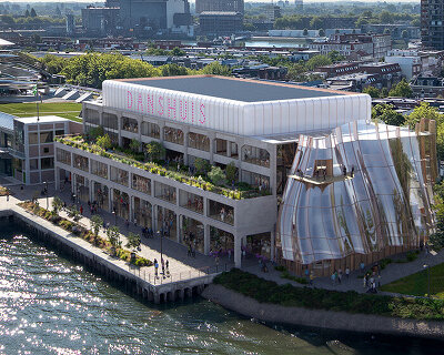 MAD transforms 1923 art deco warehouse into rotterdam's house for dance