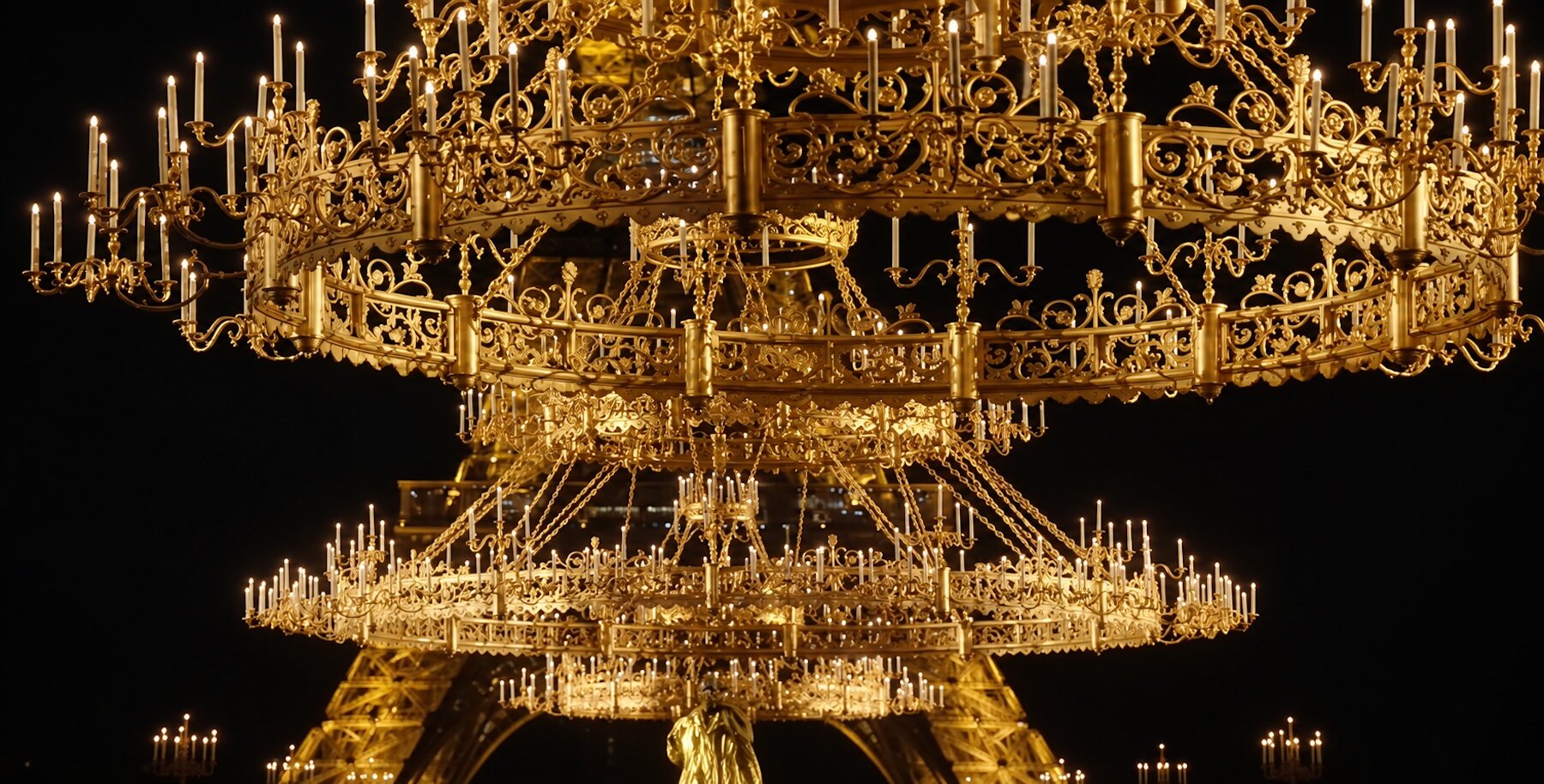 monumental-chandeliers-yves-saint-laurent-trocadero-paris-anthony-vaccarello copy 234
