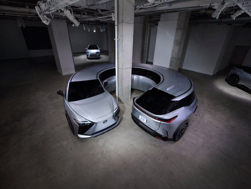 MSCHF bends and twists LEXUS cars into surreal full-scale sculptures