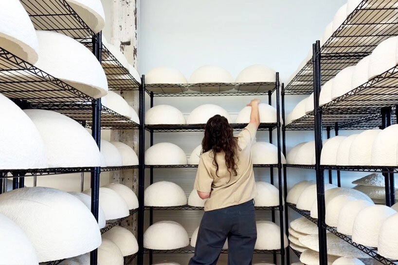 mushlume co-creates with living organisms to grow design objects at MADE: bush terminal - 5
