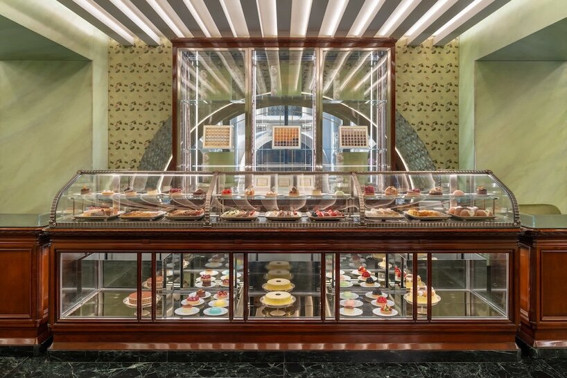 prada galleria unfolds across eight floors of fashion, art, history and pastry in milan - 3