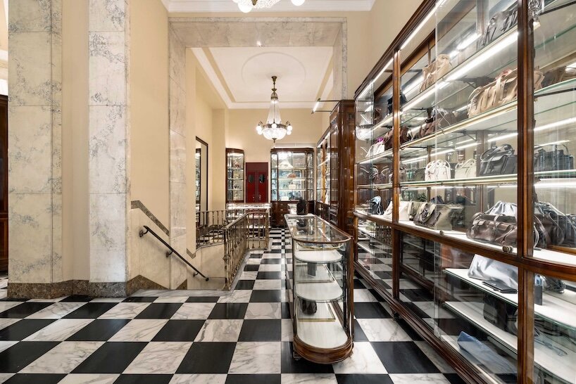 prada galleria unfolds across eight floors of fashion, art, history and pastry in milan - 4