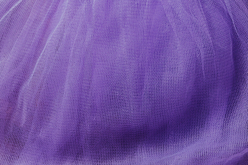 purple fabric reflects sunlight and releases heat to stay cool in the sun - 2