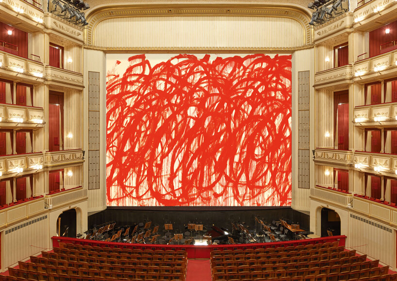 each season, vienna state opera turns its safety curtain into a work of contemporary art - 6