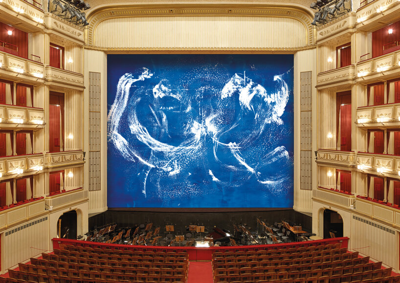 each season, vienna state opera turns its safety curtain into a work of contemporary art - 4