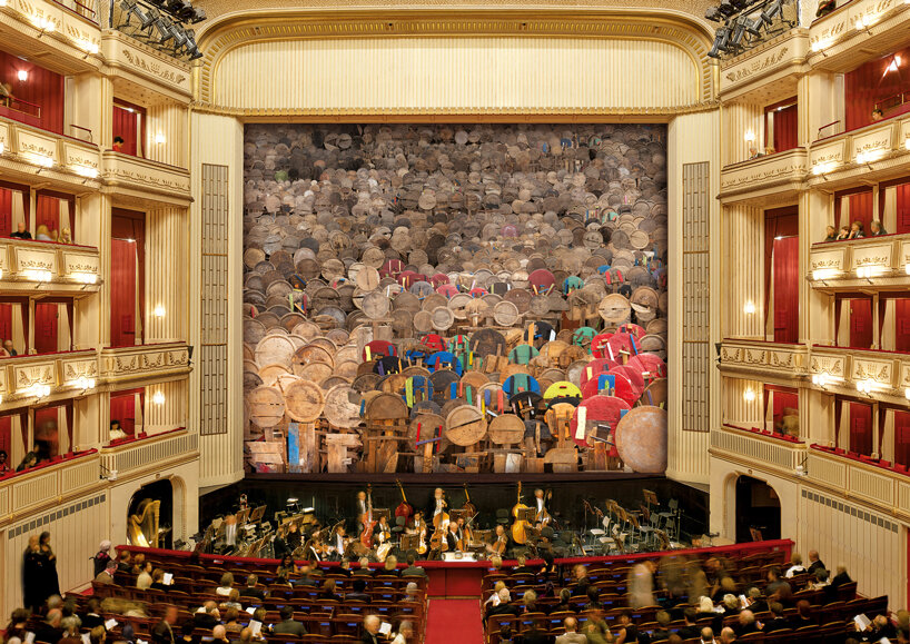 each season, vienna state opera turns its safety curtain into a work of contemporary art - 3