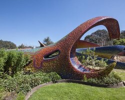inside the serpentine world of javier senosiain’s quetzalcóatl park
