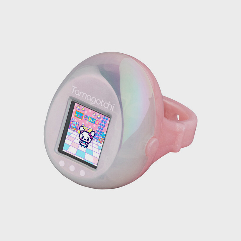 tamagotchi shrinks its classic digital pet into a wearable ring with LCD color screen - 13