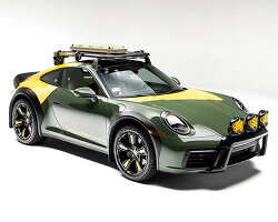 tangent lifts porsche 911 three inches for a chicago-built urban safari
