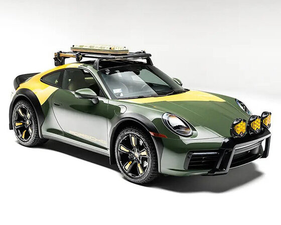 tangent lifts porsche 911 three inches for a chicago-built urban safari