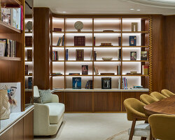 traditional emirati patterns and craft frame al maktoum archives’ interiors in dubai