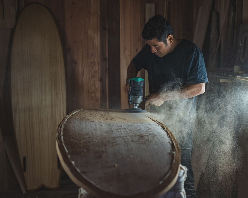 bears wood japanese surfboards
