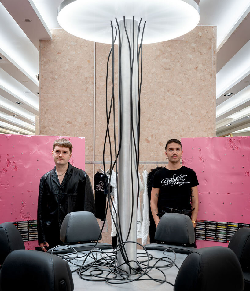 analog sound installation by YONT studio captures road trip nostalgia inside berlin’s KaDeWe - 3