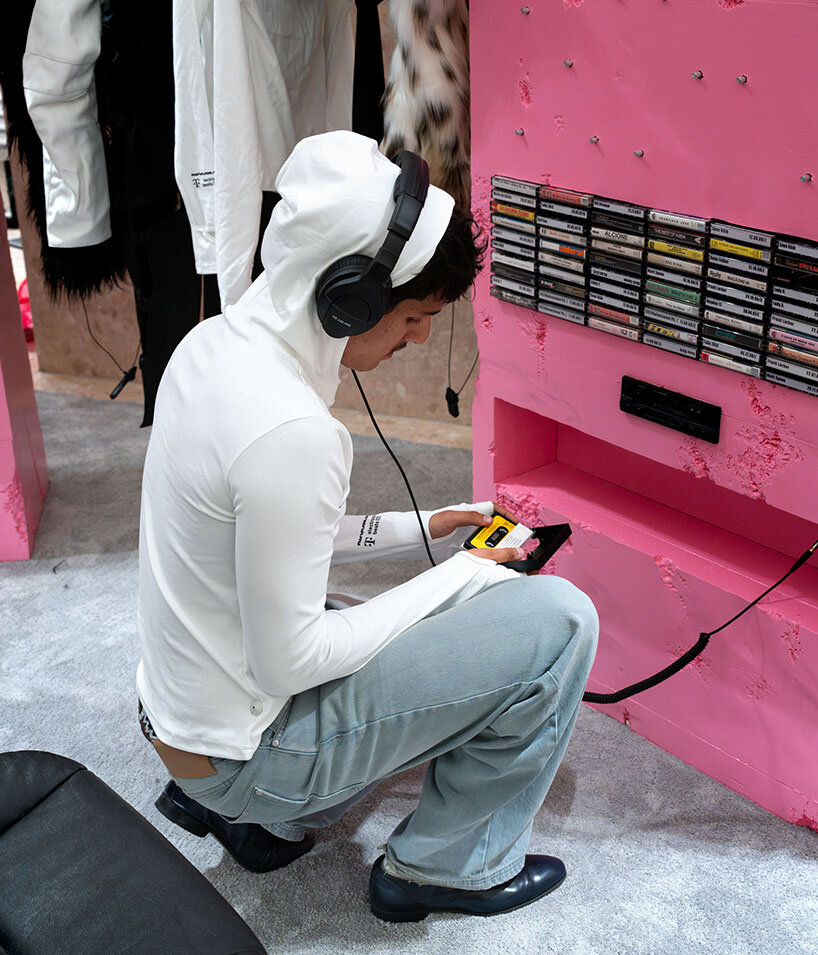 analog sound installation by YONT studio captures road trip nostalgia inside berlin’s KaDeWe - 2