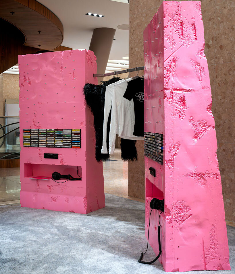 analog sound installation by YONT studio captures road trip nostalgia inside berlin’s KaDeWe - 4