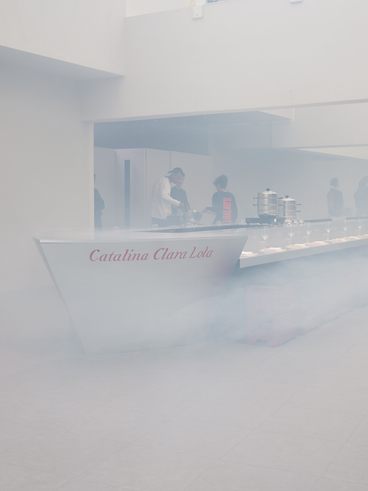 inside we are ona's boat-inspired dining installation in paris - 3