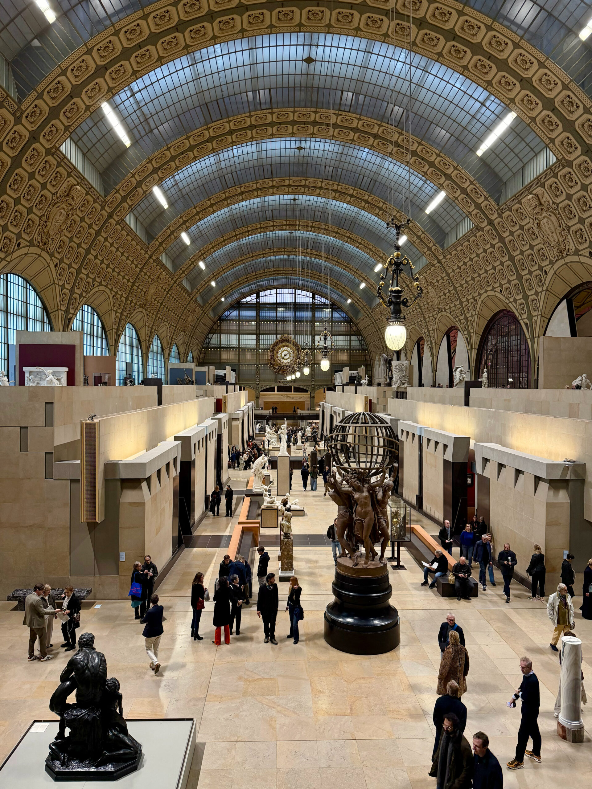 at the musée d’orsay for jenny holzer's J’AI VU - 1