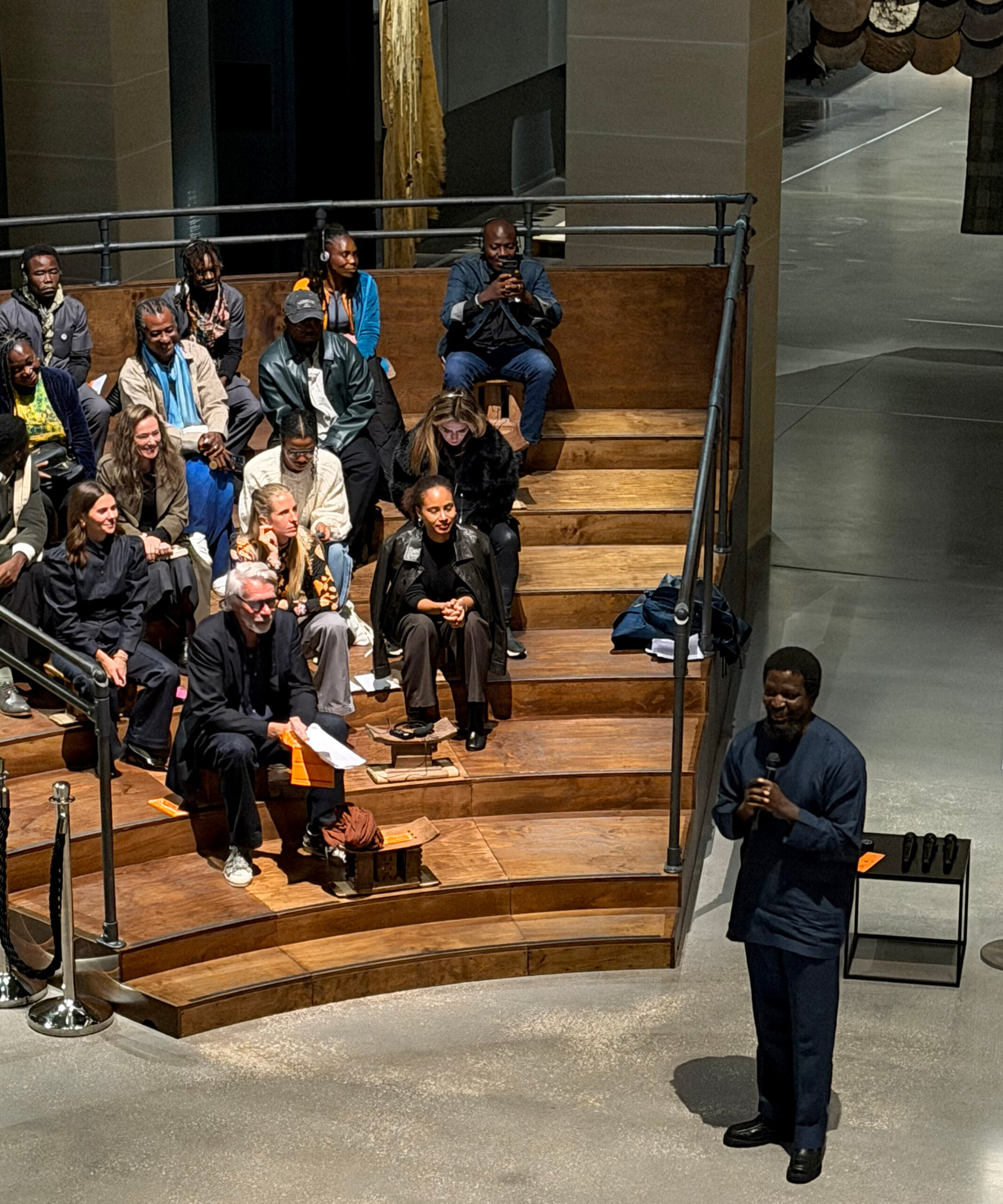 ibrahim mahama at the fondation cartier pour l’art contemporain - 2