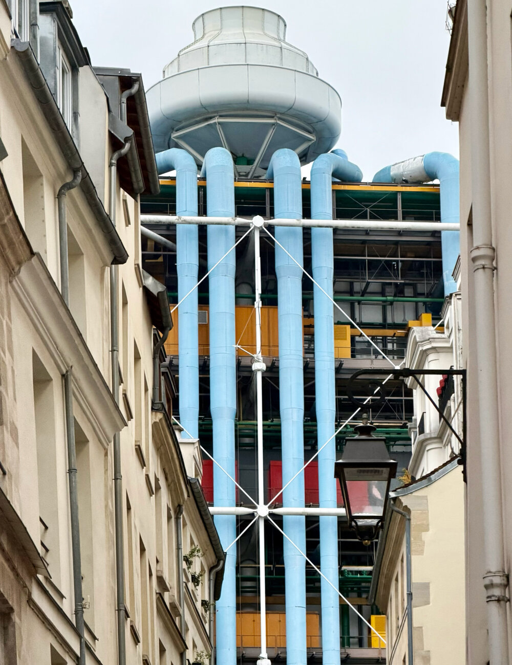 the centre pompidou, wrapped - 2