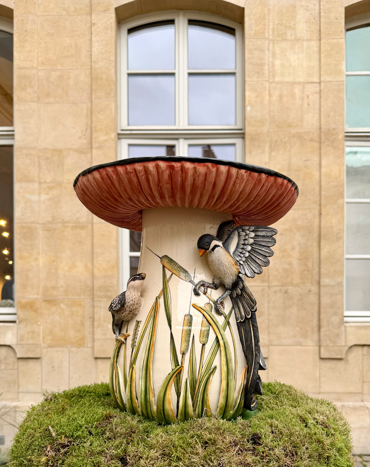 wild canopy mushroom tables by emma donnersberg - 1