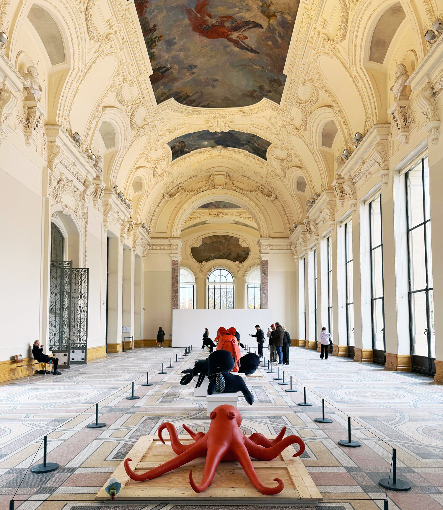 cosima von bonin 'dollys & beaux' at petite palais - 2