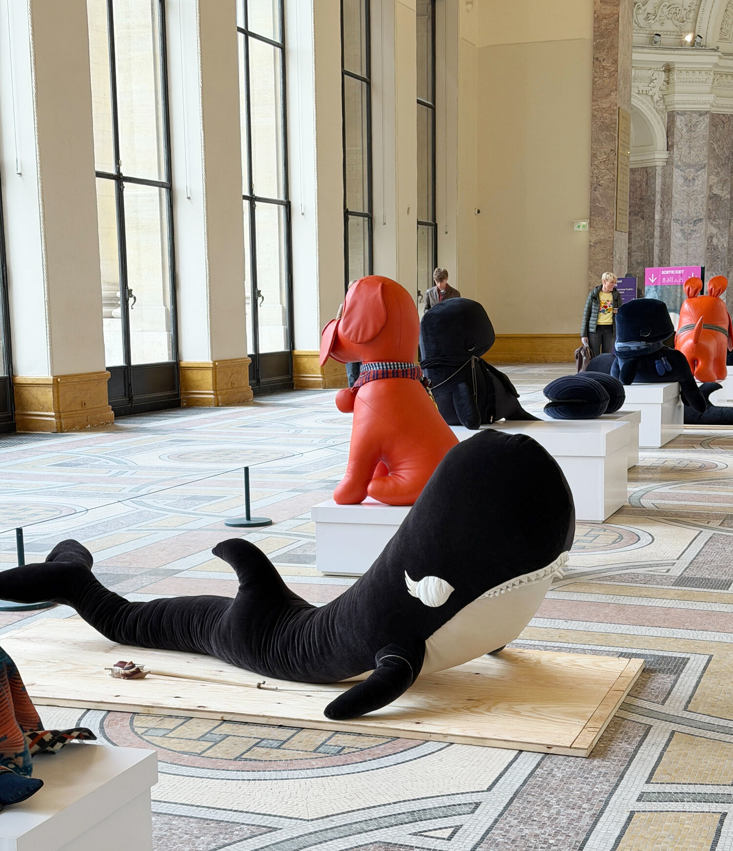cosima von bonin 'dollys & beaux' at petite palais - 5