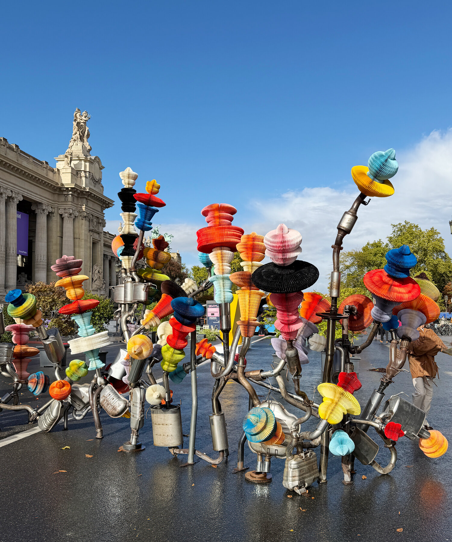 public art outside the grand palais - 1