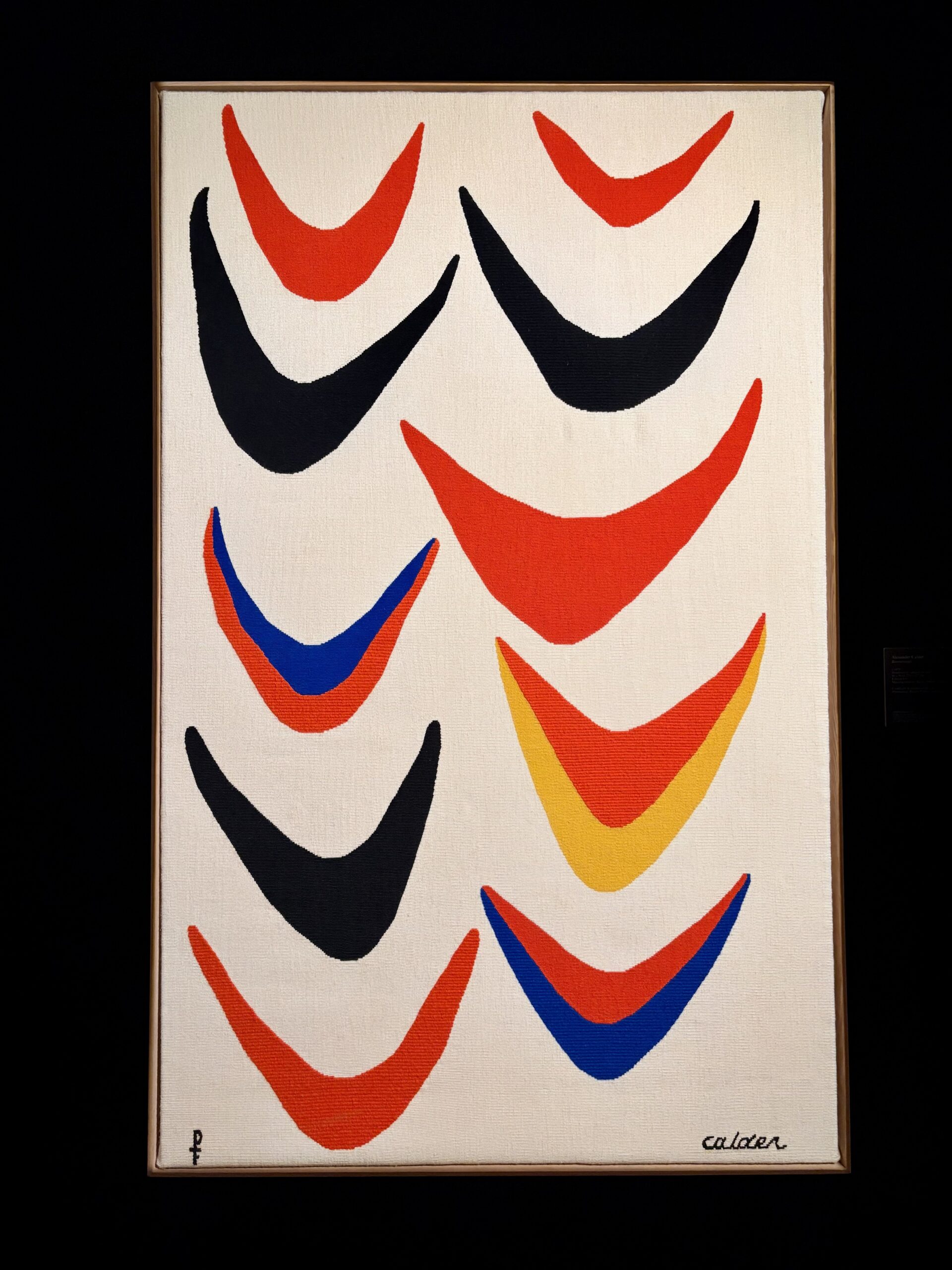 did you know alexander calder also designed tapestries? - 2