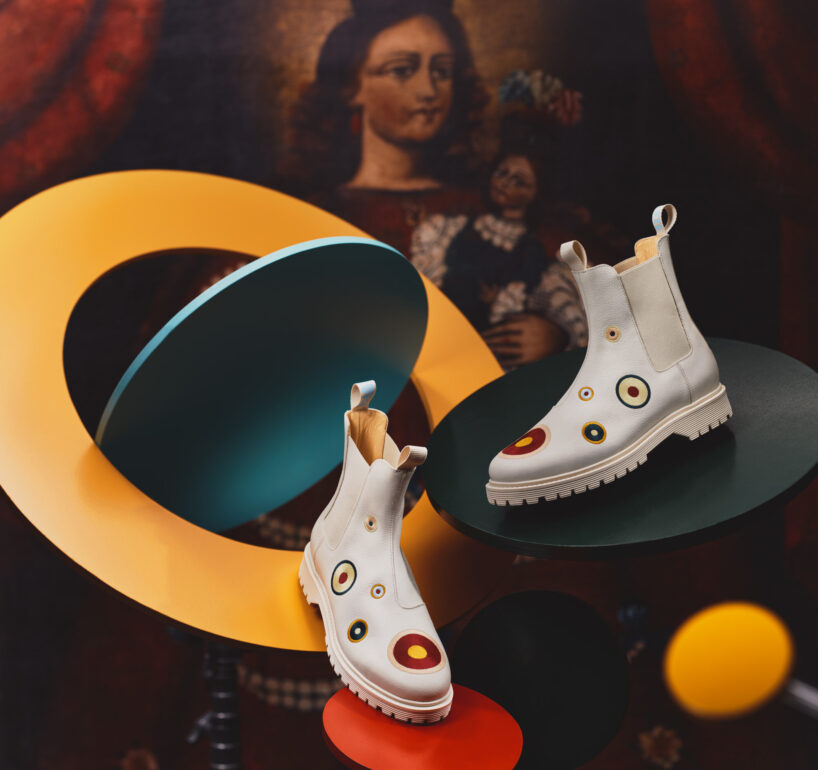 stefan sagmeister and ekn transform global data into colorful sneakers and boots - 4