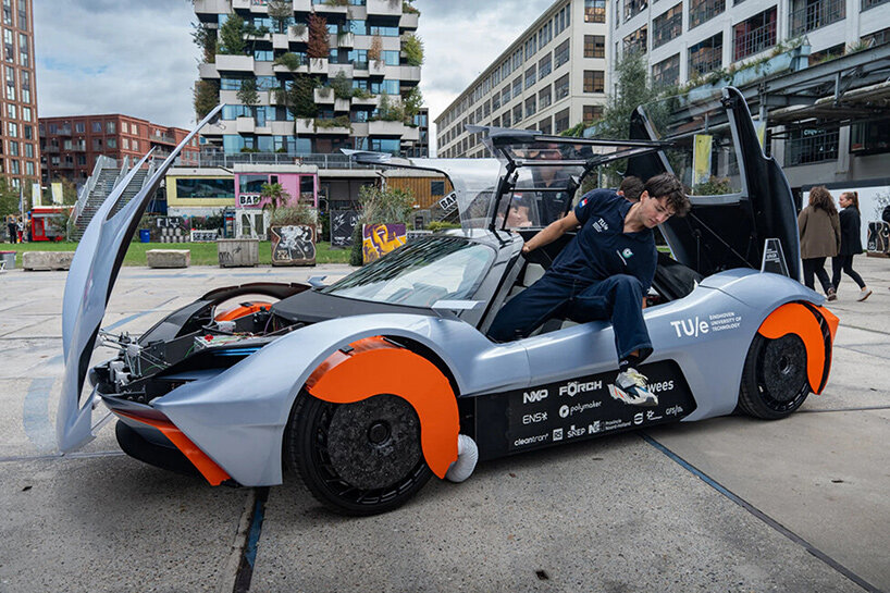 TU/ecomotive’s VENTRA electric car concept captures tire dust while driving - 2