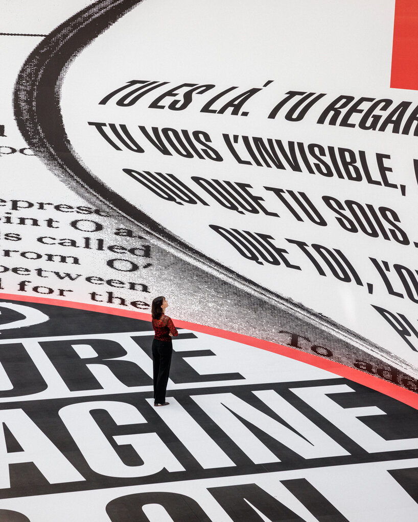 'for life is not a spectacle' barbara kruger wraps tadao ando’s rotunda in monumental texts - 7