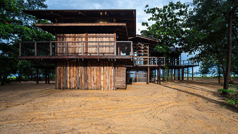 boonserm premthada builds coastal office in thailand with reclaimed timber - 1