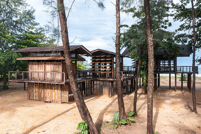 boonserm premthada builds coastal office in thailand with reclaimed timber - 2