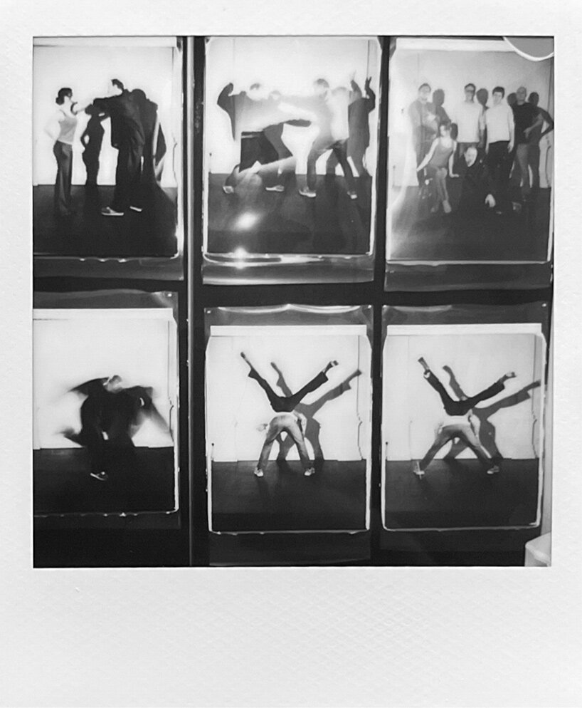 watch carsten höller turn art-world encounters into surreal games for a giant polaroid - 7