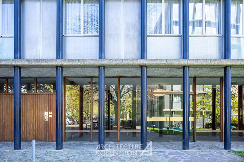 charlotte perriand's built-in interiors survive inside 1960 paris tower - 15