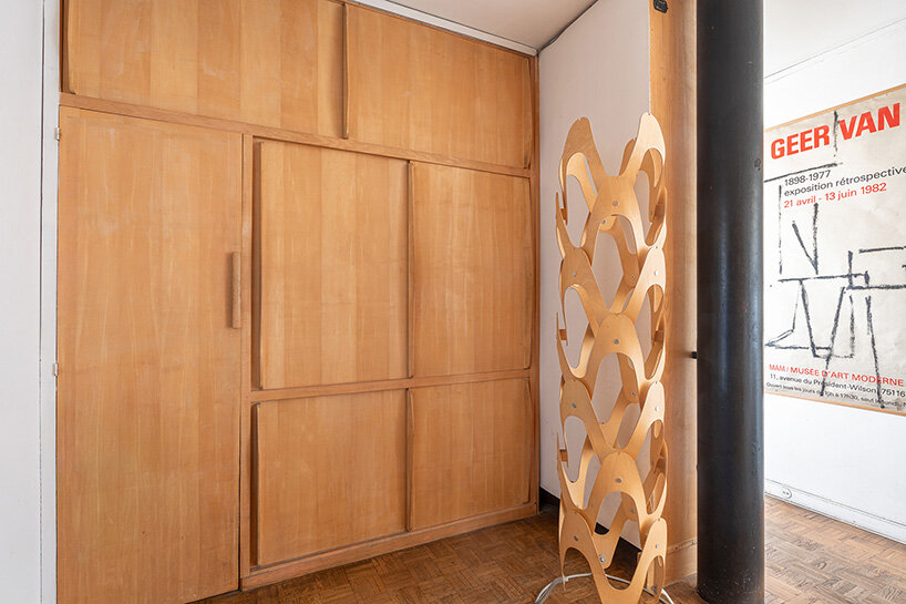 charlotte perriand’s built-in interiors survive inside 1960 paris tower
